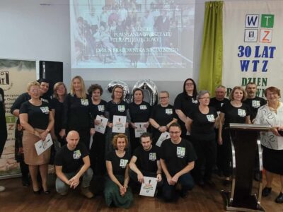 30 – lecie powstania Ośrodka Rehabilitacyjno – Edukacyjno – Wychowawczego (…), 30- lecie działalności Warsztatu Terapii Zajęciowej, (…),