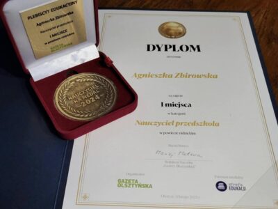 PLEBISCYT EDUKACYJNY I&nbsp;MIEJSCE AGNIESZKA ZBIROWSKA