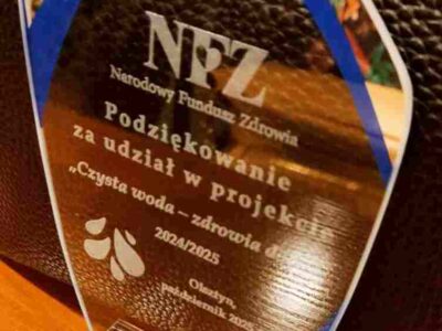 Podsumowanie projektu „Czysta Woda – Zdrowia Doda”