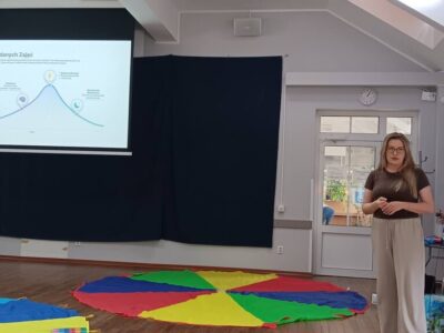 Warsztaty szkoleniowe zorganizowane przez&nbsp;Panią Małgorzatę Kowalską z&nbsp;„Edukacja z&nbsp;Pasją”